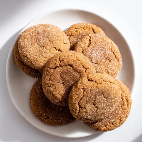 Soft Ginger Chewy Cookies