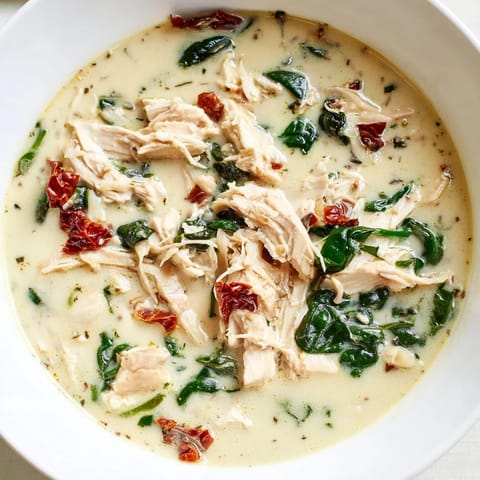 Creamy Tuscan Chicken Soup