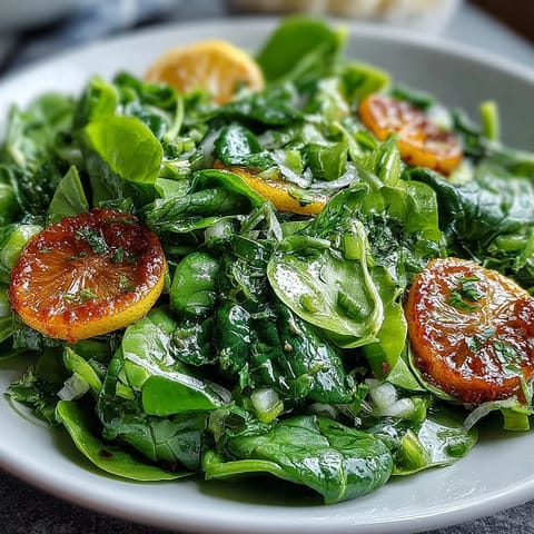 Bright lemon vinaigrette spring salad with radishes and peas in a white bowl, garnished with fresh chives and feta cheese.