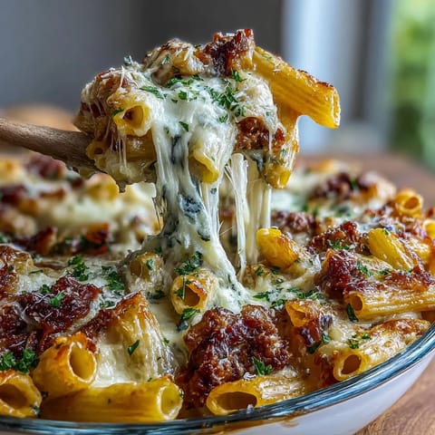 One-Pot Cheesy Pasta Bake