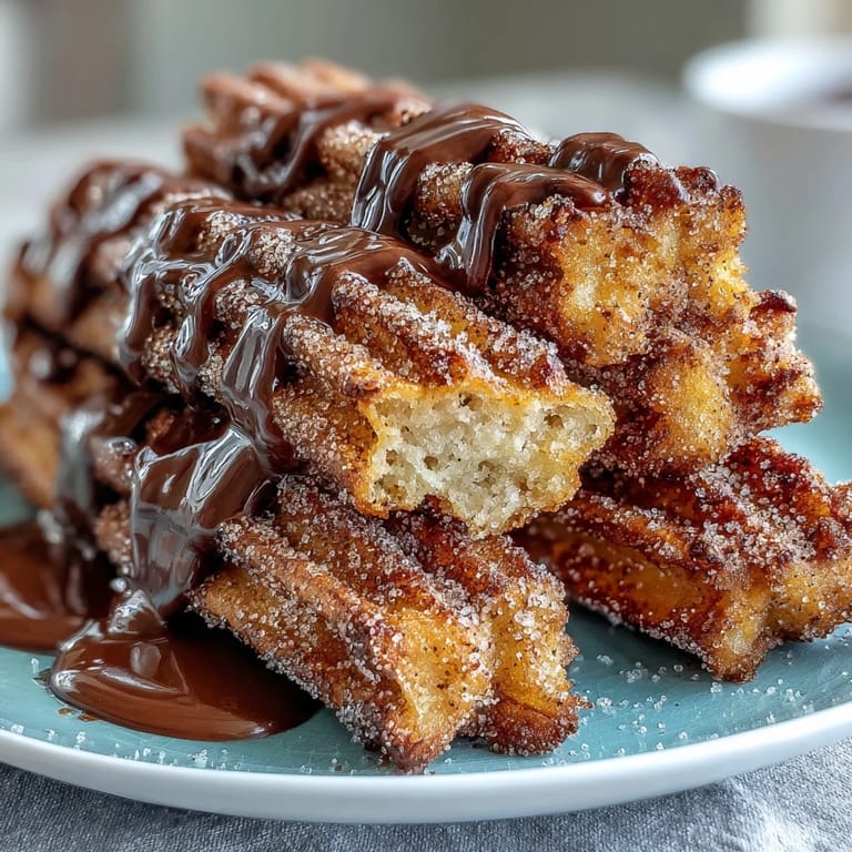 Festive Cinco de Mayo Churro Bites: bite-sized churros, fried to golden perfection, coated in cinnamon sugar, and paired with a silky chocolate dipping sauce for a sweet celebration.