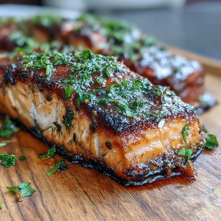 Cedar Plank Salmon with Lemon Dill, infused with citrus and herbs, grilled to perfection for a fragrant, summery seafood dinner.