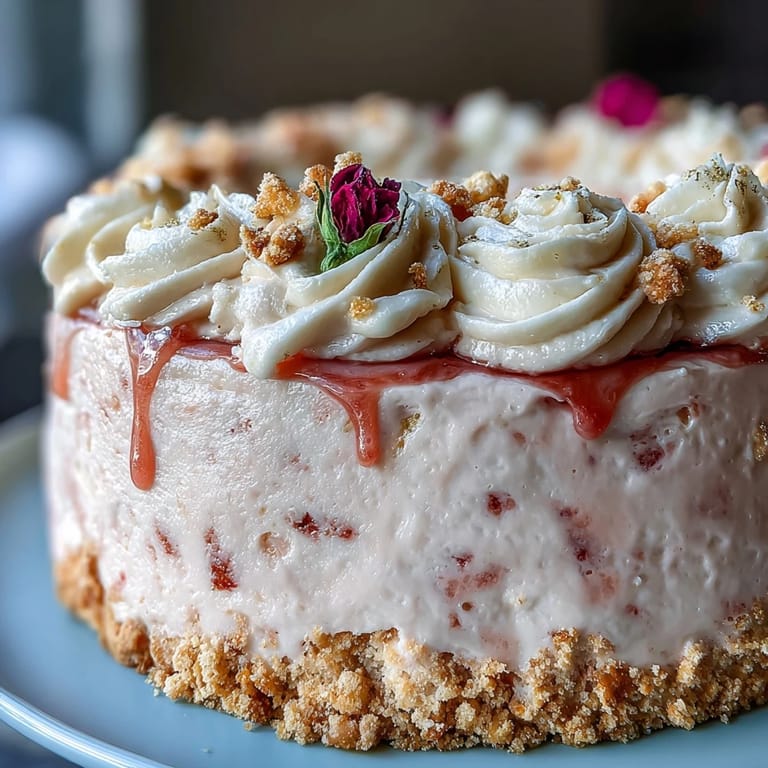 Decadent Bridal Shower Rosé Velvet Cake, a perfect festive dessert marvel.